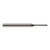 Harvey Tool 33716 | 1/4" Diameter x 1/4" Shank x 2" LOC x 4" OAL 4FL Uncoated Carbide Square End Mill
