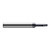 Harvey Tool 984733-C3 | 1.500mm Diameter x 4.000mm Shank x 2.200mm LOC x 50.000mm OAL 4FL AlTiN Coated Carbide Ball End Mill