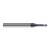 Harvey Tool 881722-C6 | 1.000mm Diameter x 6.000mm Shank x 0.800mm LOC x 63.000mm OAL 2FL AlTiN Nano Coated Carbide Ball End Mill