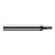 Harvey Tool 929093-C6 | 3/32" Diameter x 1/8" Shank x 0.1390" LOC x 1-1/2" OAL 4FL AlTiN Nano Coated Carbide Ball End Mill