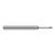 Harvey Tool 54493-C8 | 3/32" Diameter x 1/8" Shank x 0.1390" LOC x 2-1/2" OAL 3FL TiB2 Coated Carbide Ball End Mill