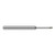Harvey Tool 925162 | 1/16" Diameter x 1/8" Shank x 3/32" LOC x 2-1/2" OAL 3FL Uncoated Carbide Ball End Mill