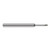 Harvey Tool 54478 | 5/64" Diameter x 1/8" Shank x 0.1170" LOC x 2-1/2" OAL 3FL Uncoated Carbide Ball End Mill