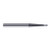 Harvey Tool 37362-C6 | 1/16" Diameter x 1/4" Shank x 0.0500" LOC x 3" OAL 2FL AlTiN Nano Coated Carbide Ball End Mill