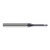 Harvey Tool 32116-C6 | 1/4" Diameter x 1/4" Shank x 0.2000" LOC x 4" OAL 2FL AlTiN Nano Coated Carbide Ball End Mill