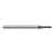 Harvey Tool 910557-C6 | 3.000mm Diameter x 4.000mm Shank x 15.000mm LOC x 50.000mm OAL 3FL AlTiN Nano Coated Carbide Single End Mill for Exotic Alloys