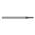 Harvey Tool 967060-C6 | 0.0600" Diameter x 1/8" Shank x 0.1800" LOC x 1-1/2" OAL 3FL AlTiN Nano Coated Carbide Single End Mill for Exotic Alloys