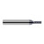 Harvey Tool 915993-C6 | 3/32" Diameter x 1/4" Shank x 0.2790" LOC x 2-1/2" OAL 5FL AlTiN Nano Coated Carbide Single End Mill for Hardened Steels