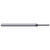 Harvey Tool 933893-C3 | 3/32" Diameter x 1/8" Shank x 9/64" LOC x 2-1/2" OAL 3FL AlTiN Coated Carbide Single End Mill
