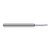 Harvey Tool 927208-C8 | 1/8" Diameter x 1/8" Shank x 3/16" LOC x 2-1/2" OAL 3FL TiB2 Coated Carbide Single End Mill