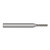 Harvey Tool 66810 | 5/32" Diameter x 3/16" Shank x 3/4" LOC x 3" OAL 5FL Uncoated Carbide Single End Mill