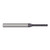 Harvey Tool 983716-C3 | 1/4" Diameter x 1/4" Shank x 2" LOC x 4" OAL 5FL AlTiN Coated Carbide Single End Mill