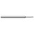 Harvey Tool 961416 | 1/4" Diameter x 1/4" Shank x 3/8" LOC x 4" OAL 0.0100" Radius 3FL Uncoated Carbide Corner Radius & Corner Chamfer End Mill for Aluminum Alloys Harvey Tool 961416 | 1/4" Diameter x 1/4" Shank x 3/8" LOC x 4" OAL 0.0100" Radius 3FL Uncoated Carbide Corner Radius & Corner Chamfer End Mill for Aluminum Alloys