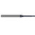Harvey Tool 942431-C6 | 1/32" Diameter x 1/4" Shank x 0.0250" LOC x 2-1/2" OAL 0.0050" Radius AlTiN Nano Coated Carbide Corner Radius & Corner Chamfer End Mil