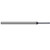 Harvey Tool 62510-C3 | 5/32" Diameter x 3/16" Shank x 0.2350" LOC x 3" OAL 1/64" Radius 4FL AlTiN Coated Carbide Corner Radius & Corner Chamfer End Mill for Medium Alloy Steels