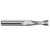Harvey Tool 862493 | 3/32" Diameter x 1/8" Shank x 1/2" LOC x 2" OAL 1/64" Radius 2FL Uncoated Carbide Corner Radius & Corner Chamfer End Mill for Plastics
