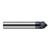 Harvey Tool 859716-C3 | 1/4" Diameter x 1/4" Shank 90 Degree Included Angle 4FL AlTiN Coated Solid Carbide Chamfer Mill