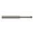 Harvey Tool 54325 | 1/8" Diameter x 1/8" Shank x 2" OAL 0.0200" Tip Diameter 2FL Uncoated Coated Solid Carbide Single End Corner Rounding End Mill