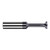 Harvey Tool 58708-C3 | 1/8" Diameter x 1/8" Shank x 1-1/2" OAL  Tip Diameter 3FL AlTiN Coated Solid Carbide Single End Corner Rounding End Mill