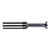 Harvey Tool 16080-C3 | 3/8" Diameter x 3/8" Shank x 2-1/2" OAL Tip Diameter 3FL AlTiN Coated Solid Carbide Single End Corner Rounding End Mill