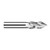 Harvey Tool 15416 | 1/4" Diameter x 1/4" Shank x 3/4" LOC 60 Degree Point Angle 4FL Uncoated Solid Carbide Drill Mill