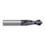 Harvey Tool 72293-C3 | 3/32" Diameter x 1/8" Shank x 3/8" LOC 90 Degree Point Angle 2FL AlTiN Coated Solid Carbide Drill Mill