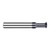 Harvey Tool 27502-C3 | 3/16" Diameter x 0.0550" Width x 3/16" Shank 60 Degree Included Angle AlTiN Coated Solid Carbide Pointed Double Angle Shank Cutter