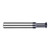 Harvey Tool 922508-C3 | 1/8" Diameter x 0.0420" Cutting Width x 1/8" Shank 60 Degree Included Angle Shank Connection AlTiN Coated Solid Carbide Double Angle Cutter