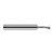 Harvey Tool 899132 | 1/2" Diameter 10 Degree Included Angle Uncoated Solid Carbide Dovetail Cutter