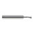 Harvey Tool 884616 | 1/4" Diameter 90 Degree Included Angle Uncoated Solid Carbide Dovetail Cutter