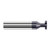 Harvey Tool 878995-C3 | 1/4" Diameter x 1/8" Cutting Width x 1/4" Shank AlTiN Coated Carbide Staggered Tooth Keyseat Cutter