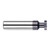 Harvey Tool 71160-C3 | 3/8" Diameter x 1/8" Cutting Width x 3/8" Shank AlTiN Coated Carbide Straight Tooth Keyeat Cutter