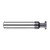 Harvey Tool 898531-C3 | 1/2" Diameter x Cutting Width x 1/2" Shank AlTiN Coated Carbide Straight Tooth Keyseat Cutter
