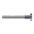 Harvey Tool 923840-C3 | 3/4" Diameter x 3/32" Width x 3/8" Shank 0.0100" Corner Radus AlTiN Coated Solid Carbide Straight Tooth Keyseat Cutter