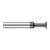 Harvey Tool 43478-C3 | 5/8" Diameter x 5/32" Cutting Width x 5/8" Shank AlTiN Coated Carbide Straight Tooth Keyseat Cutter