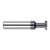 Harvey Tool 23540-C3 | 5/8" Diameter x 0.1200" Cutting Width x 5/8" Shank AlTiN Coated Carbide Straight Tooth Keyseat Cutter