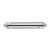 Harvey Tool 891045 | 45 Degree Angle per Side 0.0950" LOC x 0.2500" Shank Uncoated Solid Carbide Deburring Chamfer Mill