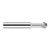 Harvey Tool 52916 | 270 Degree Sperical Ball 1/4" Diameter x 1/4" Shank x 0.2130" LOC x 2-1/2" OAL 4FL Uncoated Carbide Undercutting End Mill