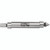Starrett 827MB | 6mm and pointed contact Head Diameter x 10mm Body Diameter Double End Mechanical Edge Finder