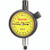 Starrett 81-161J | 1/64" Miniature Dial Indicator 0.00008" Graduation Yellow Dial