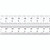 Starrett C404R-24 | 24" Heavy Spring-Tempered Steel Rule 1/8", 1/16", 1/32", 1/64" Graduation