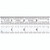 Starrett C604R-4 | 4" Spring-Tempered Steel Rule 1/8", 1/16", 1/32", 1/64" Graduation