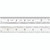 Starrett C607R-6 | 6" Spring-Tempered Steel Rule 1/16", 1/32", 1/64" Graduation