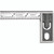 Starrett 13A | 4" Hardened Steel Inch Reading Double Square with Hardened Steel Head