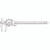 Starrett 3202-8 | 8" Range 0.0010" Graduation Stainless Steel White Face Dial Caliper