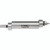 Starrett 827B | 0.2000" and pointed contact Head Diameter x 0.5000" Body Diameter Double End Mechanical Edge Finder