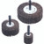 CGW 39908 | 1" Diameter x 1/4" Arbor Hole x 1" Width Coarse 60 Grit Aluminum Oxide T Edge Coated Flap Wheel