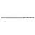 M A Ford MXDSRM0210A | 2.10mm Diameter x 3.00mm Shank x 15.00mm LOC x 57.00mm OAL x 30 Degree Helix Angle 2 Flute ALtima Coated Carbide Micro Drill Bit