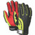 Memphis PD2901M | Medium Uncoated Adjustable Closure Cuff Black/Hi-Vis Lime Synthetic Blend General Purpose Work Gloves