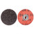Norton 66623318973 | 1-1/2" Diameter 40 Grit Aluminum Oxide TS (Type 02) Quick Change Disc Sanding Disc